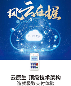 汇付天下4G电签POS机